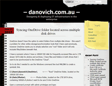 Tablet Screenshot of danovich.com.au